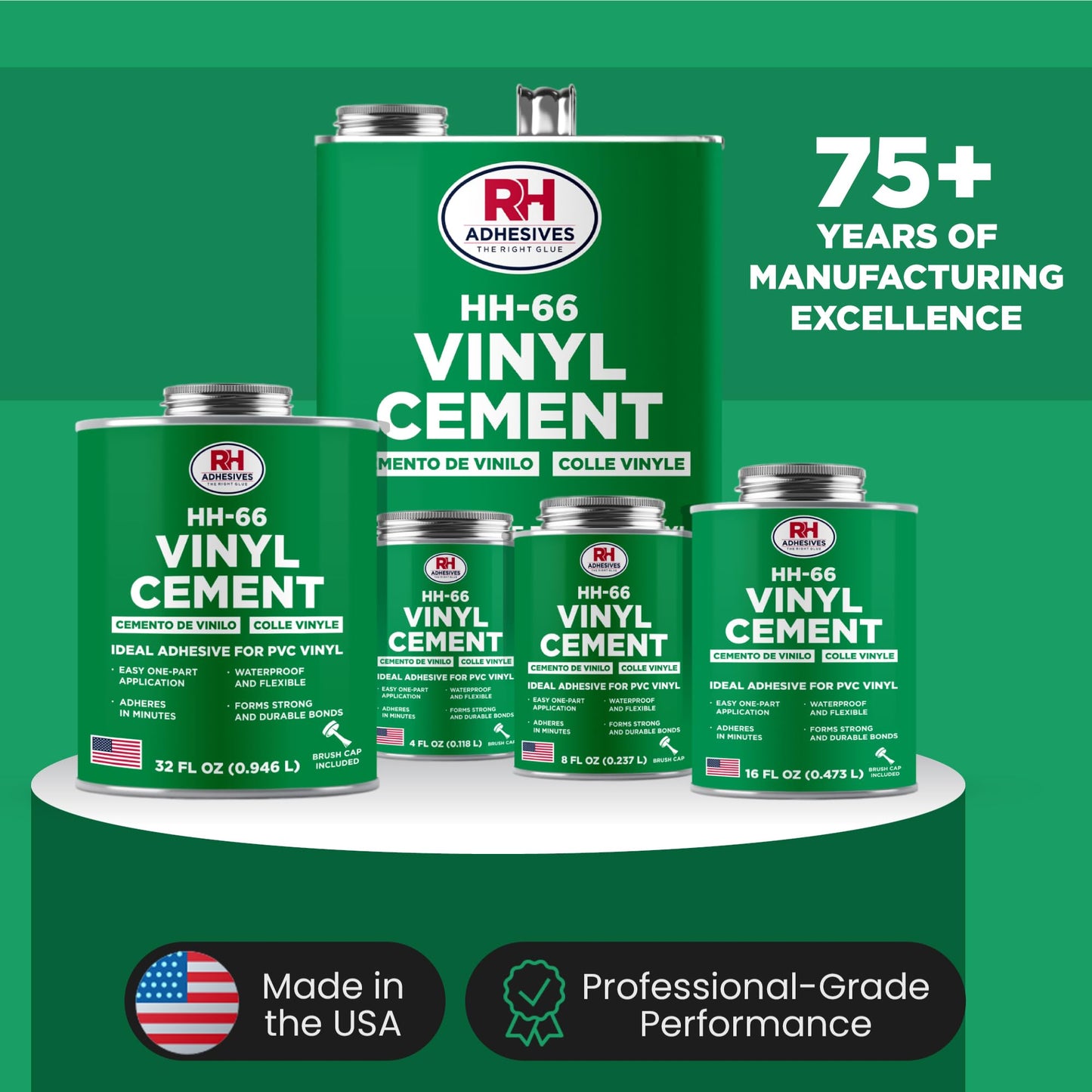 HH-66 PVC Vinyl Cement 16 oz