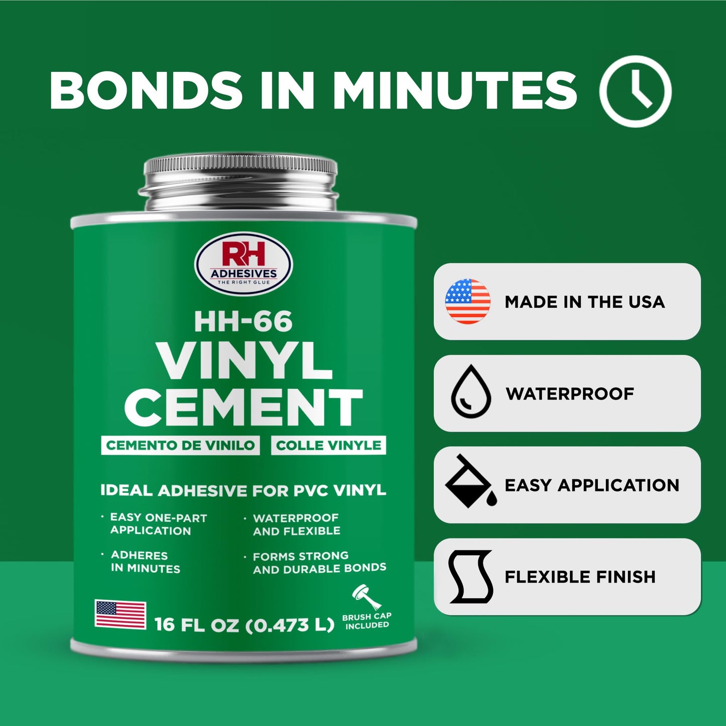 HH-66 PVC Vinyl Cement 16 oz