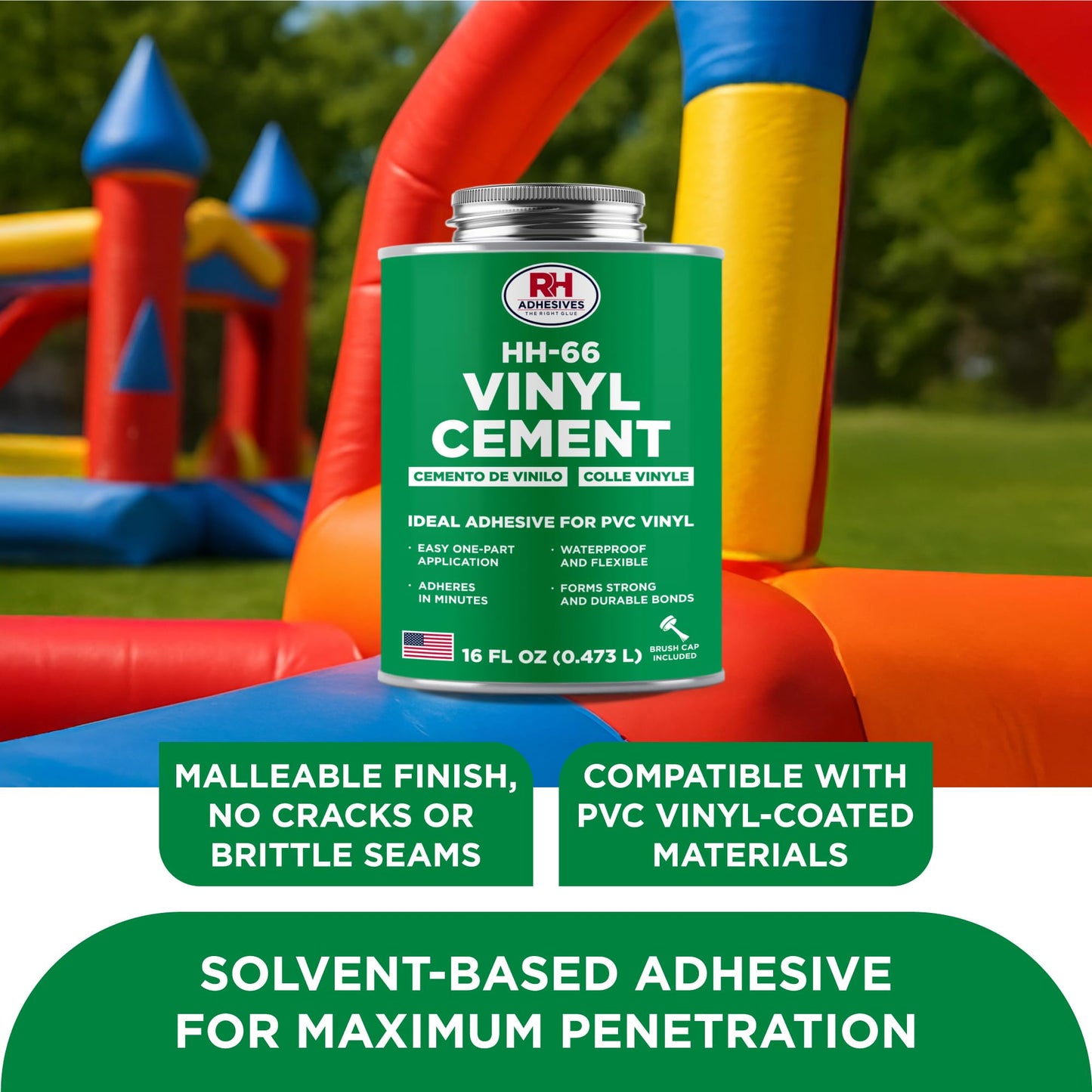 HH-66 PVC Vinyl Cement 16 oz